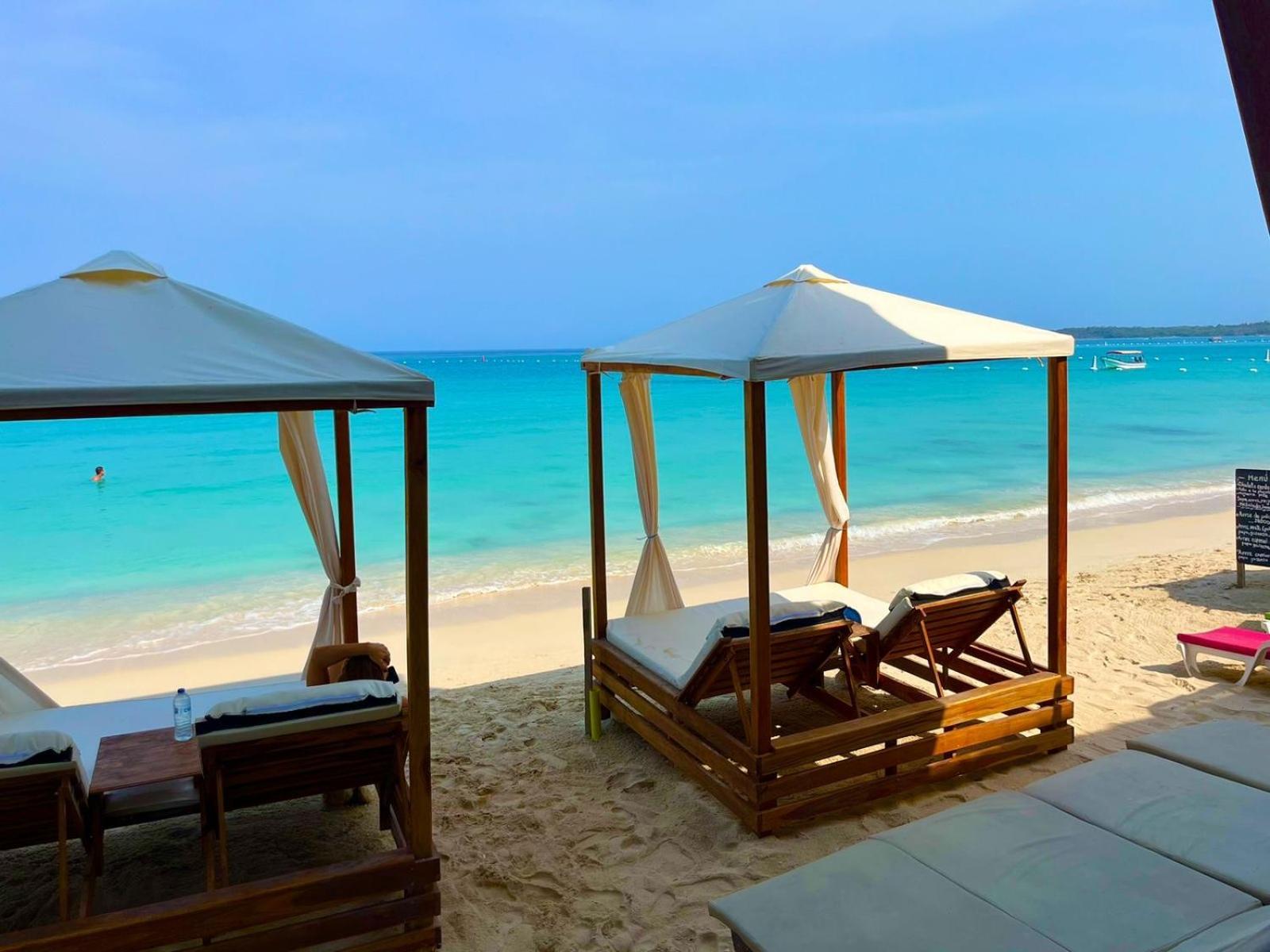 Roma Beach Cartagena Bagian luar foto